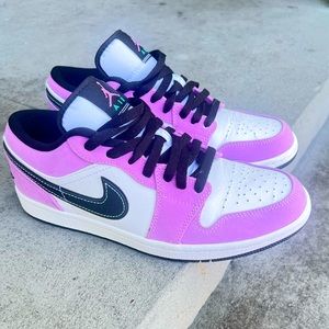 Men’s Air Jordan 1 Low Violet Shock